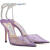 Jimmy Choo 情人节礼物 女士 紫色 SAEDA 100 高跟鞋 Wisteria/Aurora 35.5 IT