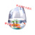 OIMG玻璃水培植物花瓶透明斜口鱼缸斜口黄金葛水培水培器皿水族 15斜口(空缸)