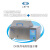 一恒上海电热恒温水槽CU-420/600三孔不锈钢电热水槽透明循环水槽 三孔电热恒温水槽  DK-8D