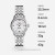 天梭（TISSOT）瑞士手表 力洛克系列钢带机械女表 简约时尚表送女友T41.1.183.34 黑色