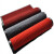 金诗洛 复合双条纹地垫 pvc入户进门垫子防滑吸水脚垫防尘迎宾毯 深红0.6*0.9M JM0085