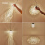艾希欧（AiXiOU）【琥珀】设计师简约现代卧室床头led单头小吊灯北欧极简餐厅吊灯 【自由升降款】直径12cm