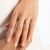 DR求婚钻戒  DR PARIS系列简奢款 群镶钻石戒指结婚节日礼物 WJ0331 【共约19分】10分H色SI1