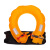 中轴天承 加厚牛津布3秒自动充气救生腰带 便携式成人游泳浮力救生圈（联系客服选颜色）