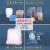 铂特体 pe透明袋 高压透明塑料袋包装平口pe袋塑料袋透明薄膜内膜塑料袋 10*20(1000个)