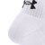 安德玛（UNDERARMOUR）春夏Core Quarter男女训练运动袜子-3双装1358344 白色100 M