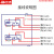 京昂双继电器双路输出数显压力表真空电接点压力表负压压力开关控制器 0~0.1MPA(1公斤)