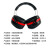 耐呗斯 31dB隔音降噪耳罩 可调节头戴式防噪音睡眠耳机 工业车间装修 NBS32E04 黑色 1副