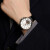 时光一百（TIME100）手表男多功能生活防水自动机械手表能量显示皮带商务表 钢色