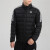 Adidas 阿迪达斯羽绒服男装冬季新款薄款运动保暖立领羽绒夹克外套 GH4589/黑色 2XL