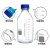 蓝盖试剂瓶100 250 500 1000 2000ml螺纹口丝口瓶化学广口试剂瓶样品瓶油样取样 无标蓝盖透明500ml