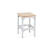 北欧高脚凳铝型材吧台椅网红吧椅设计师高凳子桦木吧凳岛台椅矮凳 低吧台凳32*32*65