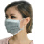 劳保佳 活性炭口罩 一次性防尘口罩 加厚透气防护口罩 灰色亚光 50片 非独立装