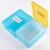 赫思迪格 体温计消毒盒 温度计浸泡盒 浸泡干燥一体式收纳盒 蓝色 HHW-173