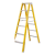 奥誉 玻璃钢人字梯 型号:HT-034 150kg 220kv 3m 玻璃钢