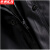 京洲实邦 户外加厚男女成人分体雨衣【黑色套装+大帽檐】ZJ-4090