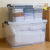 雏田 塑料透明收纳箱有盖整理箱家用收纳盒大容量衣服储物箱 透明收纳箱【62L】 二个装