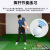 Caiton 高尔夫挥杆练习器室内高尔夫球练习棒golf辅助训练器材用品 【磁吸款】【短款】【红色】