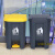 废料化学品分类垃圾箱脚踏垃圾桶锐器加厚型塑料加厚大桶针筒 45L特厚脚踏桶-灰盖 高韧性+2卷