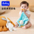 澳贝（auby）婴幼儿童玩具小兔安抚巾宝宝哄睡神器新生儿兔子毛绒手偶满月礼物