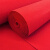 赫思迪格 一次性地毯 展会婚庆迎宾垫 过道商用地垫 2mm厚*3.0m宽*10m*红色 JG-1630