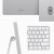 苹果（apple）iMac m3芯片24英寸2023款一体机台式电脑 银色 M3芯片【8核+8核】 16G+256G