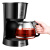 康佳（KONKA）咖啡机家用大容量咖啡壶迷你煮茶器美式滴漏壶滴滤机泡茶机喷淋式蒸汽煮茶壶 1.2L KCF-1201