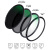 K&F Concept 卓尔圆形磁吸滤镜套装纳米镀膜UV保护镜CPL偏振镜ND1000减光镜适用微单反赠磁吸接环+磁吸镜头盖 套装（UV+CPL+ND1000+磁吸接圈+滤镜包 67mm