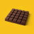 瑞特滋（RITTER SPORT）加纳系列81%特浓黑巧克力 休闲零食 糖果礼物 100g 德国进口 