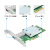 LR-LINK 联瑞万兆PCIEx4单口10G光纤服务器网卡 X520-DA1 基于82599芯片 LRES1016PF-SFP+含单模