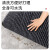 工百利 双条纹PVC复合地垫 条纹绒面PVC地毯垫 雨天防滑吸水走道通道地垫 1.8*5米灰色