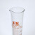 沪教（HUJIAO）玻璃量筒 围线刻度量水 实验器材教学仪器耗材 1000mL玻璃量筒