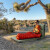 ETROL'充气折叠睡垫椅户外露营单人便携式靠背躺椅沙滩椅坐垫床垫 丛林绿30D尼龙-三用款