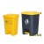 废料化学品分类垃圾箱脚踏垃圾桶锐器加厚型塑料专用加厚大桶针筒 50L加厚脚踏桶- 无赠品