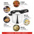 菲仕乐（Fissler） 味达维皇家系列高压锅不锈钢压力锅家用锅带蒸屉 德国制造 保税区发货 6L