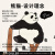 迪乐贝尔创意熊猫保温杯儿童可爱便携高颜值男女学生水杯刻字定制节日礼品 趣野熊猫保温杯-520ML【可刻字】