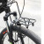 雪莲花单车（XLHBIKE） 山地自行车前货架前叉货架钢制适合所有V刹碟刹铝合金支撑架 铝制碟刹加高版+车圈夹器