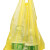 共泰 医疗黄色垃圾袋 黄色废弃物垃圾袋收纳袋塑料袋 手提 80*90 50只  