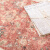 寻由北欧简约现代波斯 古董地毯 客厅茶几毯卧室床边毯美式民族风 波斯风情C 粉色 40*120cm