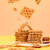 海玉蜂巢饼 700克 箱装 红糖芝麻酥脆夹心饼干 办公室休闲零食