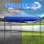 京安通 雨棚遮阳棚 户外加厚遮阳折叠式四脚太阳伞停车棚  3*3m蓝色