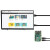 LOBOROBOT 树莓派4B Micro HDMI转HDMI高清线 支持输出双路4K高清视频 1m