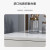 罗森（LUOSEN）京东居家优选 床头柜 现代简约烤漆床边柜卧室储物柜 岩板白色款