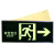 谋福 CNMF 9484 荧光安全出口标识牌 自发光标牌指示牌墙贴 （加厚面板款 右出口）