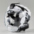 银盛（YinSheng）空手道头盔成人儿童防护护具跆拳道训练护头专业比赛实战护脸护头 白色