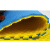 盔盾 高密度垫子训练泡沫地垫100x100五道纹2.5cm黄蓝