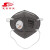 思创 ST-AC9502Z KN95带呼吸阀头戴式抛弃型折叠式防异味防尘口罩 30只/盒