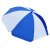 鲸伦2米户外遮阳伞 庭院摆摊广告伞宣传展业大伞钓鱼伞可定制蓝白色