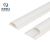 米奇特工PVC弧形地线槽耐踩地板压线槽 5号白色带胶