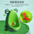 马博士儿童小便器男孩小便池站立式男童小便斗宝宝尿尿神器坐便器马桶 绿色 青蛙小便器H2061